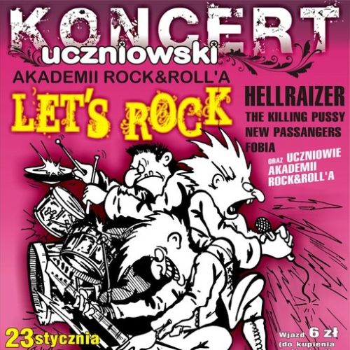 Let's Rock Białystok. Koncert Akademii Rock&Rolla