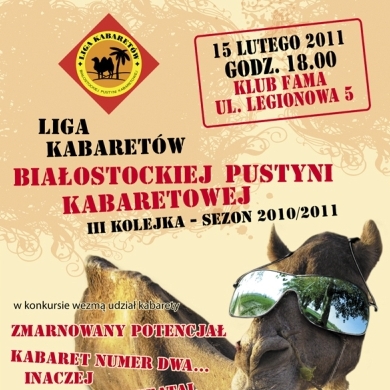 Liga Kabaretów. Trzecia kolejka