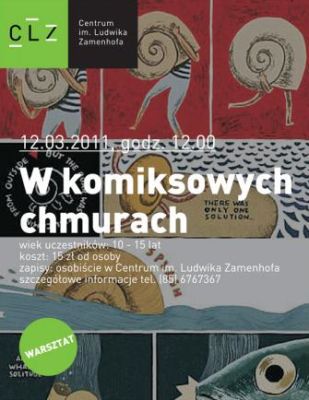 W komiksowych chmurach. Warsztaty dla dzieci