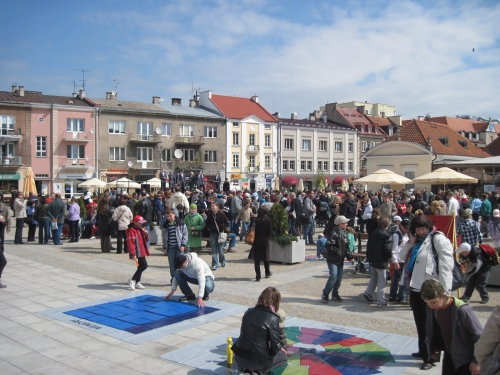 Piknik na Rynku Kościuszki na 20-lecie Straży Granicznej