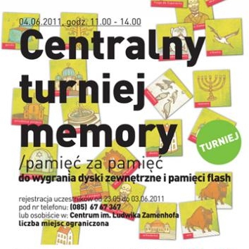 Centralny Turniej Memory. Pamięć za pamięć