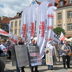 W Białymstoku przeszła manifestacja przeciw rosnącym cenom i niskim płacom
