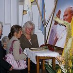 Relikiwie Jana Pawła II w białostockim Sanktuarium Miłosierdzia Bożego