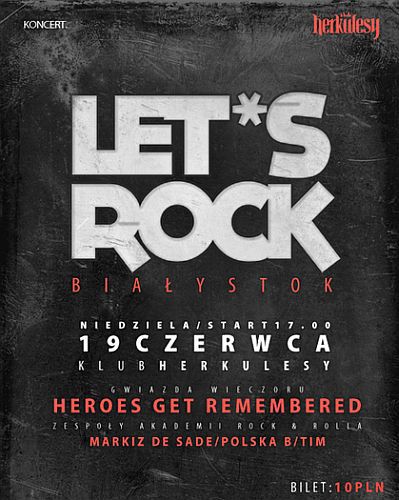 Akademia Rock&Rolla. Koncert Let's Rock Białystok [wideo]