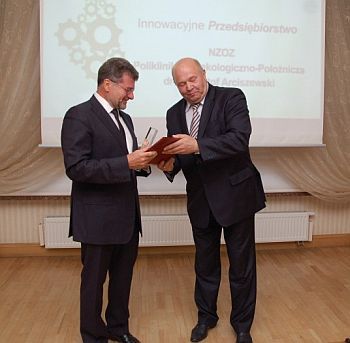 Podlaski Innowator 2011.  Poliklinika Arciszewscy najbardziej innowacyjnym przedsiębiorstwem