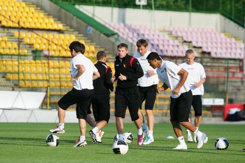 Jagiellonia przygotowuje się do meczu z Irtyszem