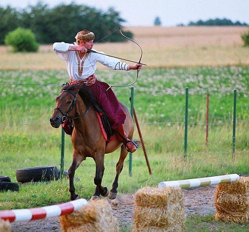 Międzynarodowe  Zawody w Łucznictwie Konnym  Tatarów Polskich