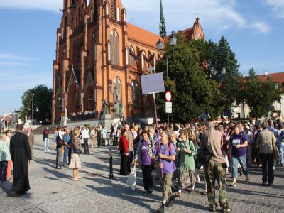 Pielgrzymi z Podlasia poszli na Jasną Górę