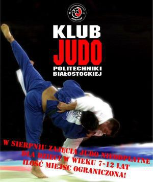 Darmowe zajęcia judo dla dzieci i młodzieży