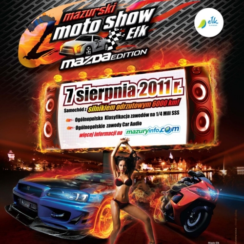 II Mazurski Moto Show. W Ełku będzie rządzić motoryzacja