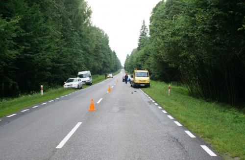 Potrącony pieszy zginął na miejscu wypadku