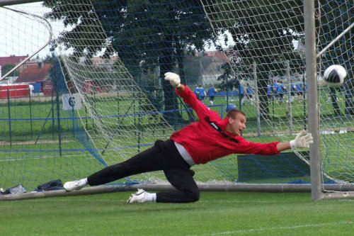 Grzegorz Sandomierski blisko KRC Genk