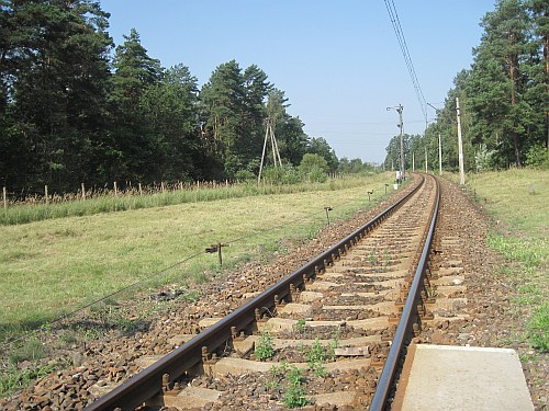 Na trasie Białystok - Ełk skradziono trakcje kolejowe