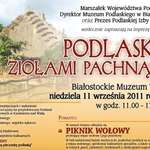 Podlaskie Ziołami Pachnące. Miodowo-ziołowy festyn w skansenie