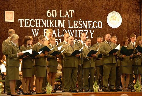 60-lecie  Zespołu Szkół Leśnych w  Białowieży