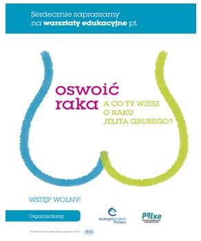 Oswoić raka. A co Ty wiesz o raku jelita grubego? Bezpłatne warsztaty