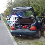 Akcja policji na białostockiej giełdzie samochodowej
