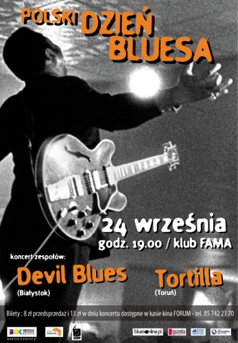 Polski Dzień Bluesa. Zagrają Devil Blues i Tortilla 