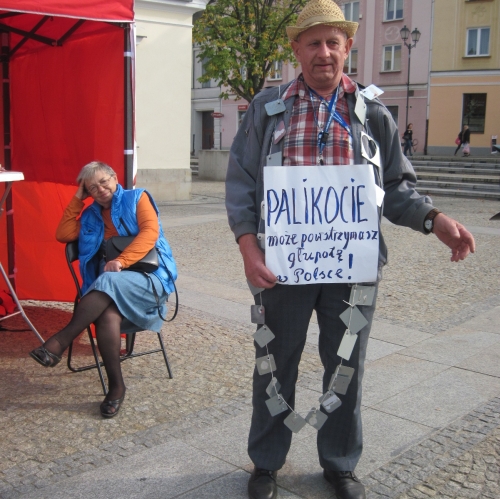 Kandydaci na posłów Ruchu Palikota przedstawili w Białymstoku swój program