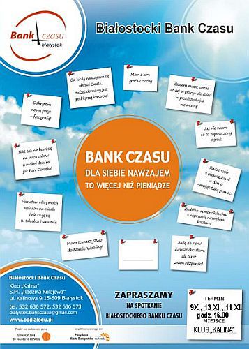 Białostocki Bank Czasu. Projekt, który łączy ludzi