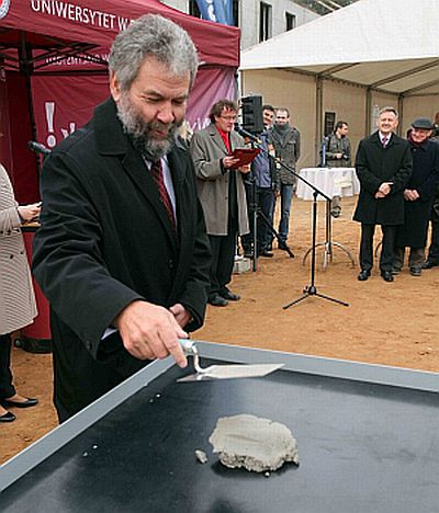 Kampus UwB będzie gotowy na rok 2013/2014. Wmurowano kamień węgielny