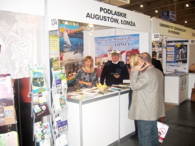 Owocna promocja Podlaskiego na najwiekszych w Polsce targach branży turystycznej