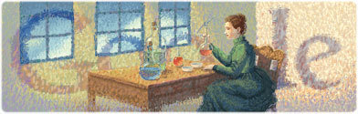 144. urodziny Marii Skłodowskiej-Curie