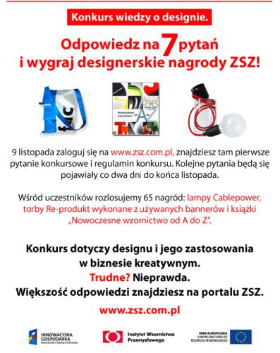 Zaprojektuj swój zysk. Konkurs z designerskimi nagrodami