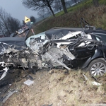 Jechał kradzionym BMW - zginął w wypadku