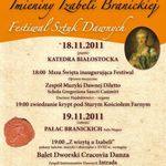 Festiwal Sztuk Dawnych na imieniny Izabeli Branickiej