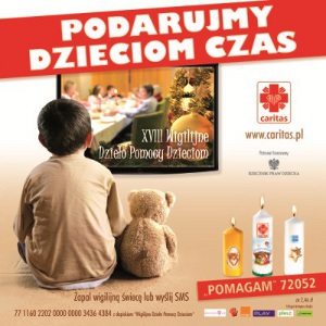 Wigilijne Dzieło Pomocy Dzieciom 2011. Ekumeniczna świeca  w każdym domu