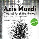 Axis Mundi. Pokaz multimedialny i wystawa grafiki Andrzeja Jacka Bronikowskiego