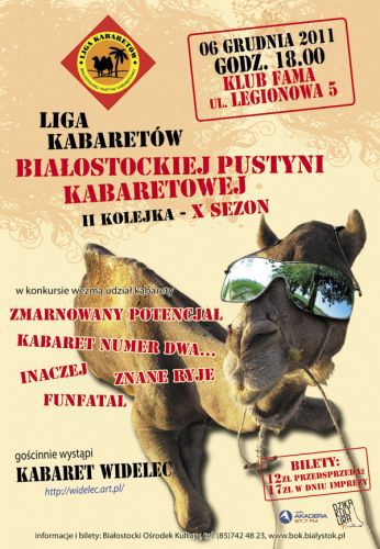 Ligi Kabaretów Białostockiej Pustyni Kabaretowej. Druga kolejka