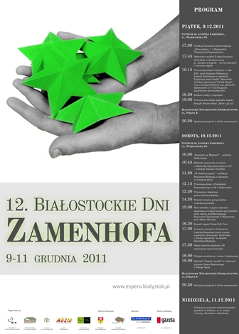 12. Białostockie Dni Zamenhofa. Święto twórcy esperanto