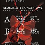 Karnety do Opery i Filharmonii Podlaskiej na 2012 rok są w sprzedaży