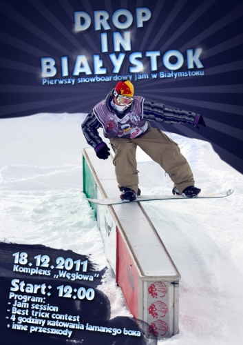 Drop in Białystok. Pierwszy w naszym mieście jam snowboardowy