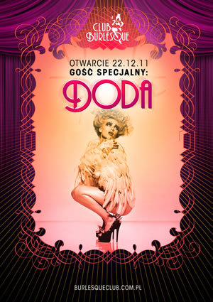 Doda na otwarcie  Burlesque Club