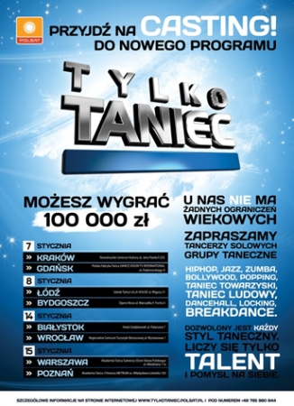 Tylko taniec. Casting do nowego tanecznego programu