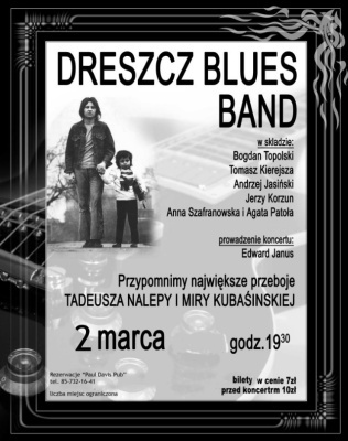 Największe przeboje Tadeusza Nalepy i Miry Kubasińskiej. Koncert w Paul Davis Pub