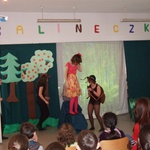Calineczka - spektakl  uczniów ZSS STO promuje wolontariat