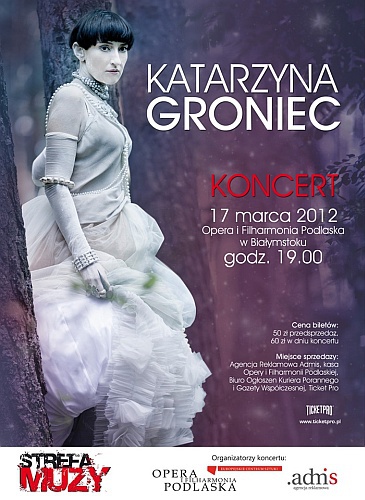 Katarzyna Groniec wystąpi w Białymstoku 