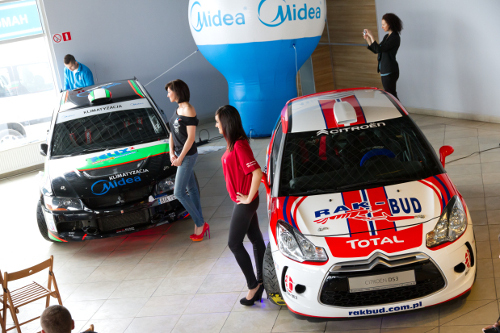 Rak-Bud Rally Team oraz Grupa Rajdowa Felix zaprezentowały nowe auta