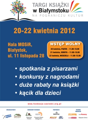 Targi Książki. Po raz pierwszy w Białymstoku