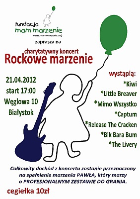 Charytatywny koncert "Rockowe marzenie"