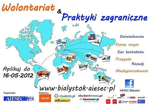 Wolontariat i praktyki zagraniczne z AIESEC - wakacyjny plan na zbudowanie kariery  i przygodę życia