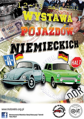 Niemieckie pojazdy na Węglowej. Wystawa w Muzeum Moto-Retro