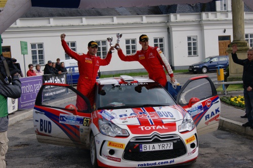 Udany występ załogi Rak-Bud Rally Team w 10. Rajdzie Mazowieckim