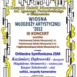 Wiosna Młodzieży Artystycznej. Koncert w OiFP