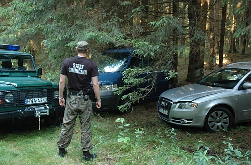 2 skradzione w Niemczech samochody znaleziono na Podlasiu