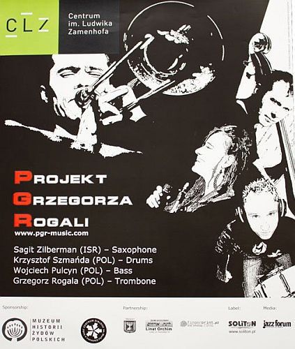 Klezmerzy pod chmurką na tarasach CLZ. Koncert P.G.R. Projektu Grzegorza Rogali